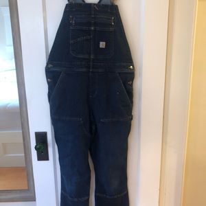 Carhartt overalls.
